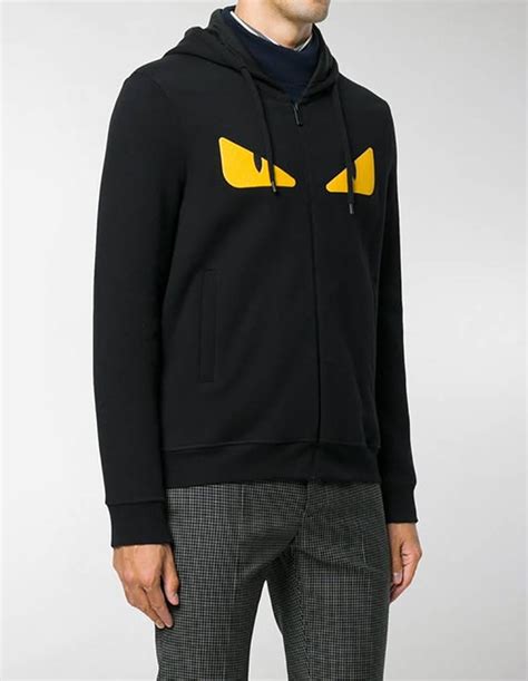 fendi monster hoodie cheap|Fendi hoodie price.